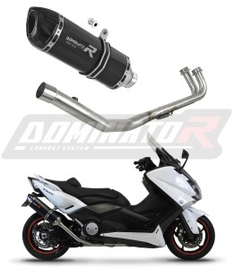 Yamaha XP 530 T-MAX 2012 - 2016 Πλήρες Σύστημα Πολλαπλή εξαγωγής Εξάτμιση Σιγαστήρας HP1 BLACK + dB killer medium