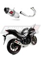 kompletny układ wydechowy z tłumikiem DOMINATOR Full System HP3 pasujący do motocykla Yamaha YZF R3 2015 - 2018 6