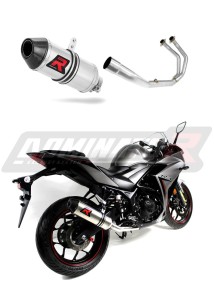 YZF-R3 300 εξάτμιση Σιγαστήρας FULL SYSTEM HP3 2015 - 2018 + dB killer medium