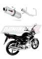 kompletny układ wydechowy z tłumikiem DOMINATOR Full System Owalny pasujący do motocykla Yamaha YBR 125 2009 - 2018 5