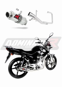 Yamaha YBR 125 2009 - 2018 Full system Χταπόδι εξάτμιση Τελικό GP1 + dB killer medium