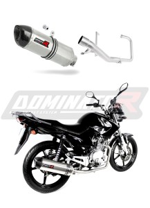 Yamaha YBR 125 2009 - 2018 Πλήρες σύστημα Χταπόδι εξάτμιση Τελικό HP1 + dB killer medium