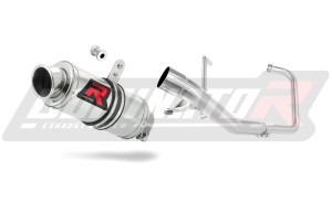 Yamaha YBR 125 2000 - 2008 Πλήρες σύστημα Πολλαπλή εξάτμισης Σιγαστήρας GP1 + dB killer medium