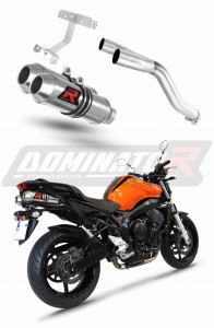 Yamaha FZ6 FAZER 600 S2 2006 - 2010 εξάτμιση Τελικό OV G2 + dB killer medium
