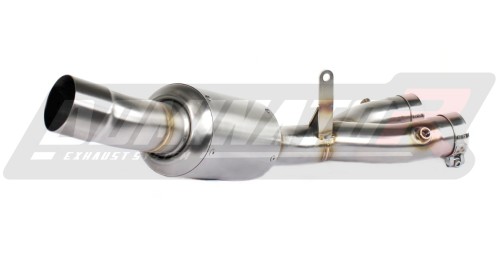 decat μεσαίο καζανάκι DOMINATOR Mid Pipe κατάλληλο για μοτοσυκλέτα MT-10 RN45 2016 - 2020 7