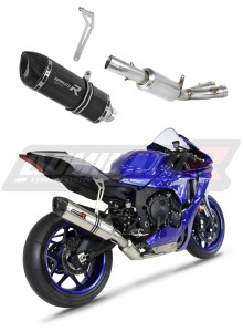 Yamaha YZF R1 1000 RN65 2020 - 2024 Σύστημα εξάτμισης RACE εξάτμιση Σιγαστήρας HP1 BLACK + dB killer medium