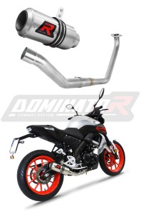 Yamaha MT 125 2020 Ολοκληρωμένο σύστημα Κολεκτόρας εξάτμιση Τελικό GP + dB killer medium