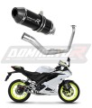 πλήρες σύστημα εξάτμισης με σιγαστήρα DOMINATOR Full System HP3 ΜΑΥΡΟ κατάλληλο για μοτοσικλέτα Yamaha YZF R125 2019 - 2020 6