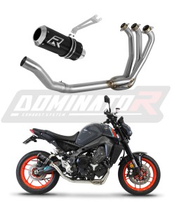 Yamaha MT 09 2021 - 2023 Ολόκληρο σύστημα Χταπόδι εξάτμιση Τελικό GP BLACK + dB killer medium