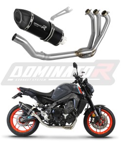 Yamaha MT 09 2021 - 2022 Πλήρες σύστημα χταπόδι εξάτμιση Τελικό HP5 BLACK + dB killer medium