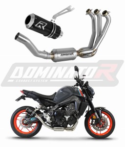 Yamaha MT 09 2021 - 2023 EX Full system Πολλαπλή εξάτμιση Σιγαστήρας GP BLACK + dB killer μεσαίο