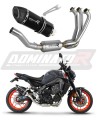 Yamaha MT 09 2021 - 2023 EX Ολόκληρο σύστημα Χταπόδι Εξάτμιση Τελικό HP5 BLACK + dB killer medium