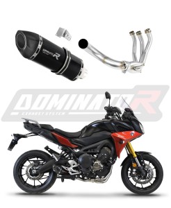 Yamaha MT 09 TRACER 900 2015 - 2020 Ολόκληρο σύστημα Χταπόδι εξάτμισης Σιγαστήρας HP5 BLACK + dB killer medium