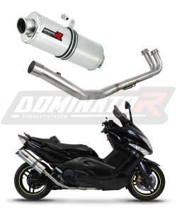 Yamaha T-MAX 500 2008 - 2011 Full system Συλλέκτης εξάτμιση Σιγαστήρας OV + dB killer medium