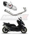 πλήρες σύστημα εξάτμισης με τελικό DOMINATOR Full System HP1 κατάλληλο για μοτοσυκλέτα Yamaha T-MAX 500 2008 - 2011 6