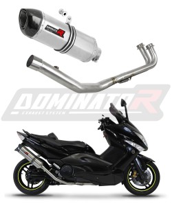 Yamaha T-MAX 500 2008 - 2011 Full System Συλλέκτης εξάτμιση Τελικό HP1 + dB killer medium