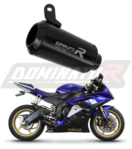 Yamaha YZF R6 2006 - 2016 εξάτμιση Σιγαστήρας GPS BLACK + dB killer medium