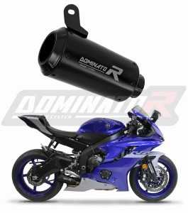 Yamaha YZF R6 2017 - 2023 εξάτμιση Σιγαστήρας GPS BLACK + dB killer medium