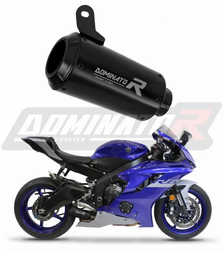 εξάτμιση σιγαστήρας DOMINATOR GPS ΜΑΥΡΟ που ταιριάζει στη μοτοσυκλέτα Yamaha YZF R6 2017 - 2023 6