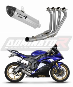 Yamaha YZF R6 2006 - 2016 Ολόκληρο σύστημα Πολλαπλή εξάτμιση Τελικό HP8 + dB killer medium