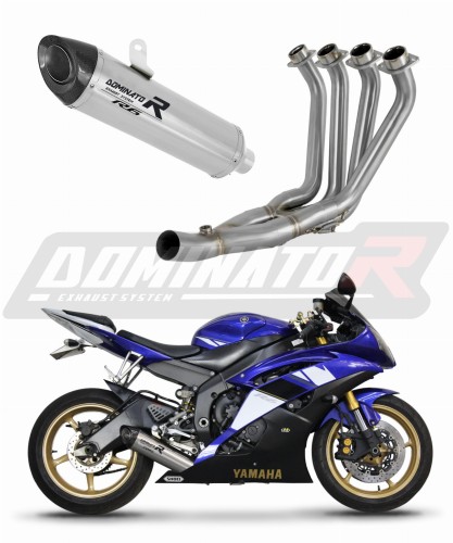 Yamaha YZF R6 2006 - 2016 Ολόκληρο σύστημα Πολλαπλή εξάτμιση Τελικό HP8 + dB killer medium