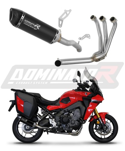 Yamaha Tracer 9 / GT 2021 - 2024 Full system Χταπόδι εξάτμιση Σιγαστήρας HP6 BLACK + dB killer medium