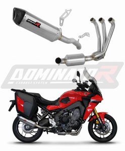 Yamaha Tracer 9 / GT 2021 - 2024 Ολόκληρο σύστημα Χταπόδι εξάτμιση Τελικό HP6 EX + dB killer medium