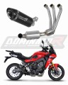 Yamaha Tracer 9 / GT 2021 - 2024 Ολόκληρο σύστημα Πολλαπλή εξάτμιση Τελικό HP8 BLACK EX + dB killer medium