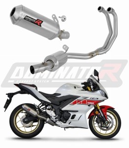 Yamaha YZF-R3 2019 - 2024 Ολόκληρο σύστημα εξάτμισης Χταπόδι Τελικό OV G2 EX + dB killer medium