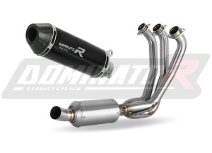 Yamaha XSR 900 2022 - 2023 Low Level EX Full system Πολλαπλή εξάτμισης Σιγαστήρας HP3 BLACK + dB killer