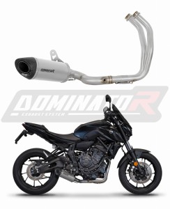 Yamaha MT 07 2021 - 2024 Ολόκληρο σύστημα Χταπόδι εξάτμιση Τελικό τιτανίου HP8 + dB killer
