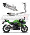 πλήρες σύστημα εξάτμισης με σιγαστήρα DOMINATOR Full System HP8 συμβατό με μοτοσυκλέτα Kawasaki NINJA 400 2018 - 2022 7