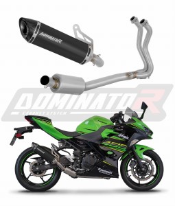 Kawasaki NINJA 400 2018-2022 Πλήρες σύστημα χταπόδι εξάτμιση Τελικό HP8 BLACK + dB killer