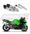 εξάτμιση τελικό DOMINATOR HP5 κατάλληλο για μοτοσυκλέτα KAWASAKI ZZR 1400 2012 - 2023 6