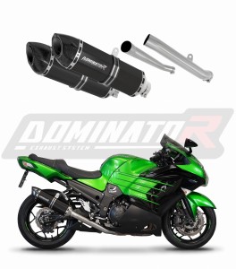 KAWASAKI ZZR 1400 2012 - 2023 εξάτμιση Τελικό HP5 BLACK + dB killer