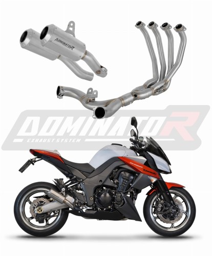 ολοκληρωμένο σύστημα εξάτμισης με τελικό DOMINATOR Full System GPS κατάλληλο για μοτοσυκλέτα Kawasaki Z1000 2017 - 2020 7
