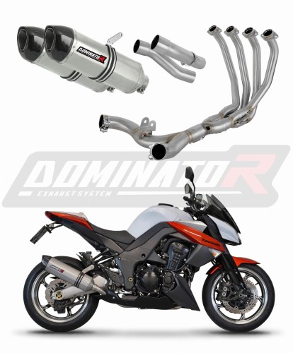 ολοκληρωμένο σύστημα εξάτμισης με τελικό DOMINATOR Full System HP1 κατάλληλο για τη μοτοσυκλέτα Kawasaki Z1000 2010 - 2013 7
