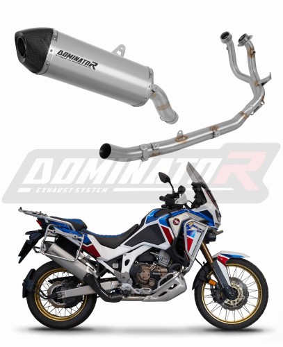 Honda CRF 1100L Africa Twin Adventure 2020 - 2023 Full system Πολλαπλή εξαγωγή Σιγαστήρας HP7 Titanium + dB killer