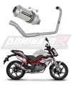 ολοκληρωμένο σύστημα εξάτμισης με τελικό DOMINATOR Full System OV G2 κατάλληλο για μοτοσυκλέτα Benelli BN 125 2018 - 2023 6