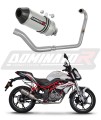 πλήρες σύστημα εξάτμισης με σιγαστήρα DOMINATOR Full System HP3 κατάλληλο για μοτοσυκλέτα Benelli BN 125 2018 - 2023 6