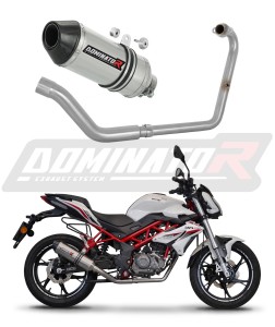 Benelli BN 125 2018 - 2023 Πλήρες σύστημα Χταπόδι Εξάτμιση Σιγαστήρας HP3 + dB killer