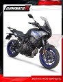 πλήρες σύστημα εξάτμισης με τελικό DOMINATOR Full System HP8 ΜΑΥΡΟ κατάλληλο για μοτοσυκλέτα Yamaha Tracer 7 / GT 2020 - 2024 6