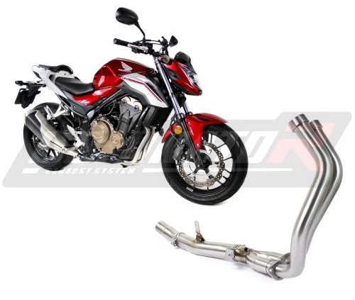 Kolektor wydechowy DOMINATOR  pasujący do motocykla CB 500 F 2016 - 2019 4