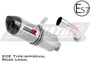 Kawasaki ZX10R 2008 - 2010 Εγκεκριμένη εξάτμιση Σιγαστήρας HP1