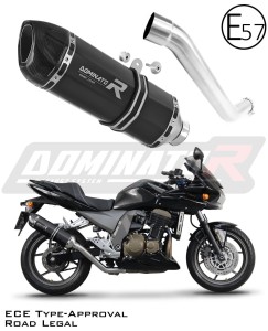 Kawasaki Z750 2004 - 2006 Εγκεκριμένη εξάτμιση Σιγαστήρας HP1 BLACK