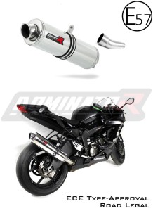 Kawasaki ZX6R 636 2009 - 2020 Εγκεκριμένη εξάτμιση Τελικό ST