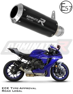 Yamaha YZF R1 1000 RN49 2017 - 2019 Εγκεκριμένη εξάτμιση Τελικό GP BLACK