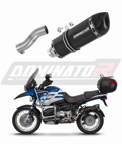 εξάτμιση τελικό DOMINATOR HP1 ΜΑΥΡΟ κατάλληλο για μοτοσικλέτα BMW R850R 2004 - 2007 6