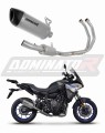 complete exhaust system with muffler DOMINATOR Full System titanium HP6 fits to Yamaha Tracer 7 / GT 2020  2024