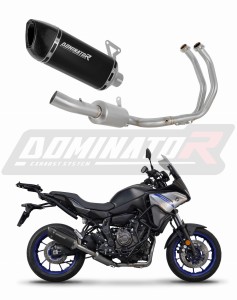 Yamaha Tracer 7 / GT 2020 - 2024 Ολόκληρο σύστημα Χταπόδι εξάτμιση Τελικό HP6 BLACK + dB killer